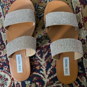 Rhinestones Steve Madden sandals
